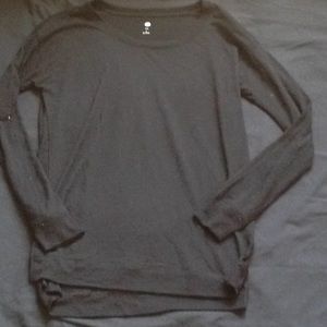 Long sleeve black shirt